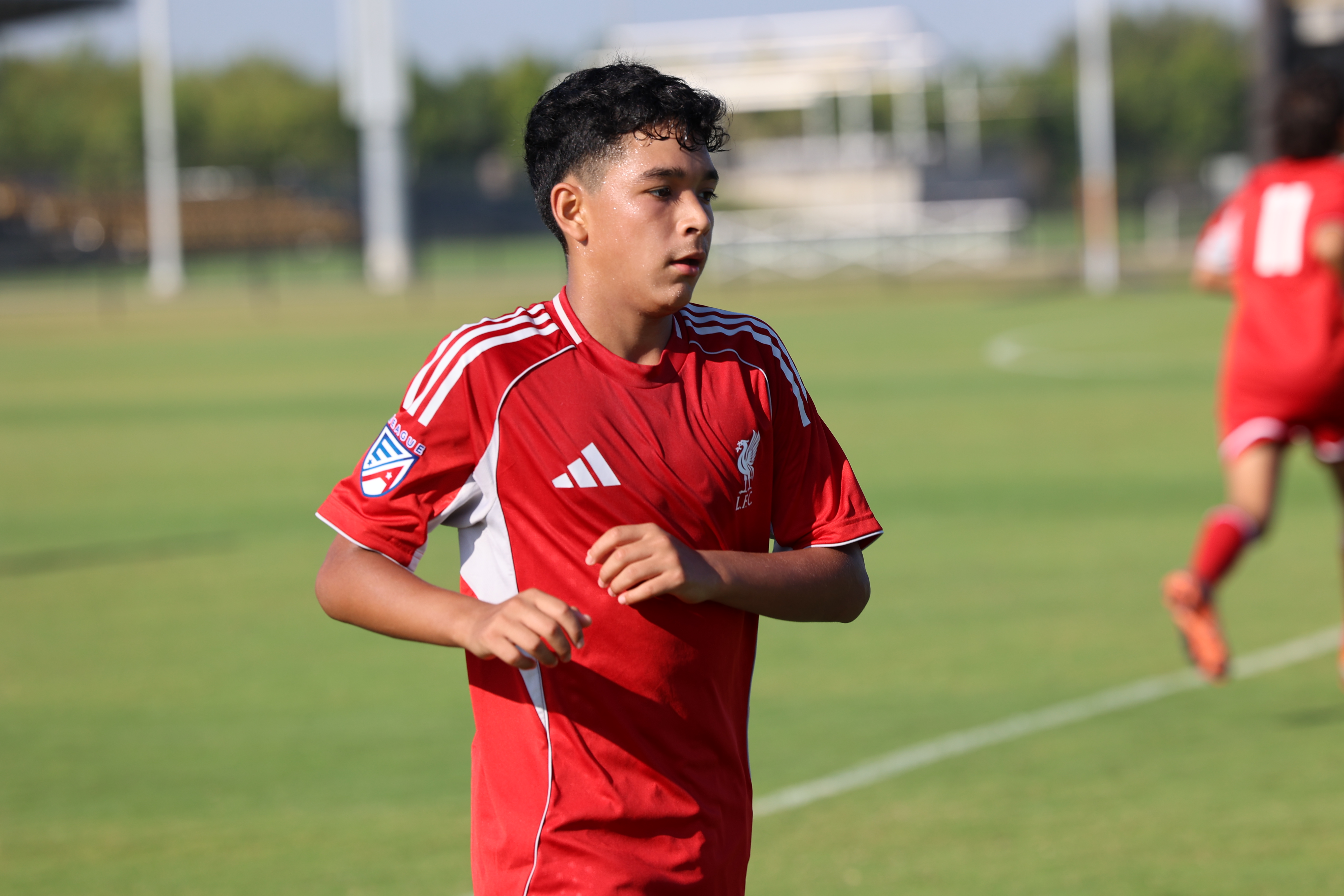 Academy players in action